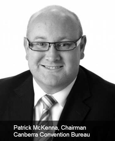 Patrick McKenna, Chairman of Canberra Convention Bureau